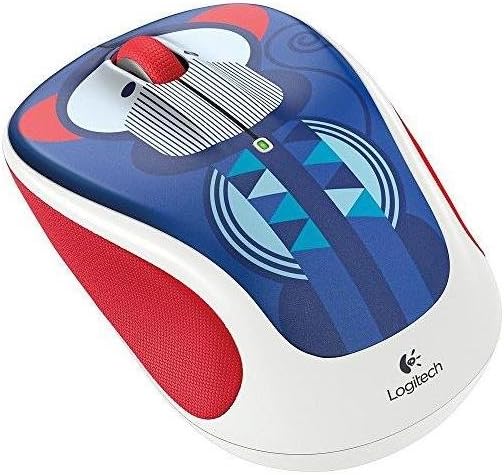 Logitech M325c Wireless Mouse - Playful Marc Monkey Design