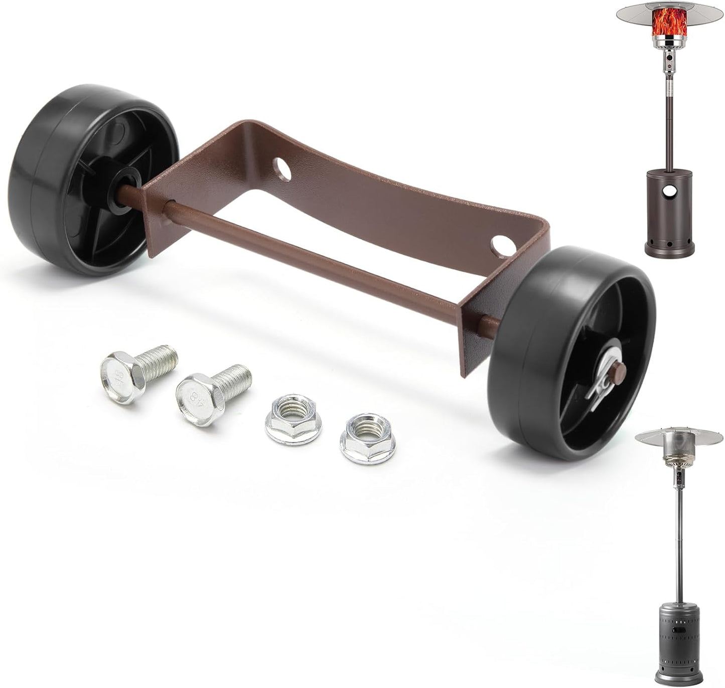 Sturdy Wheel Upgrade for Outdoor Heaters