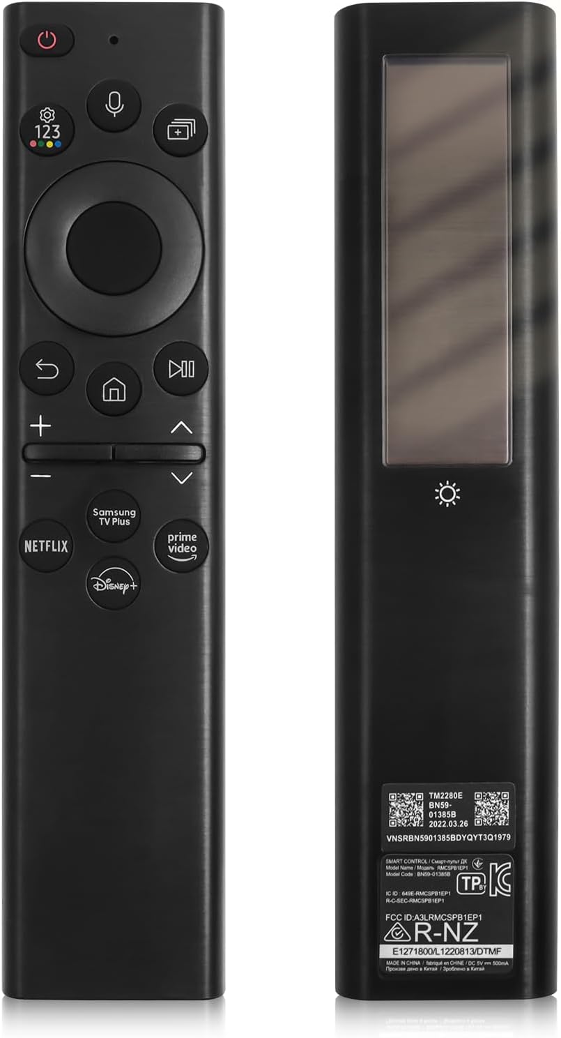 BN59-01385A Solar Voice Remote for Samsung Smart TVs - Eco-Friendly