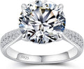 Moissanite Engagement Rings for Women - D Color VVS1 Sparkle can