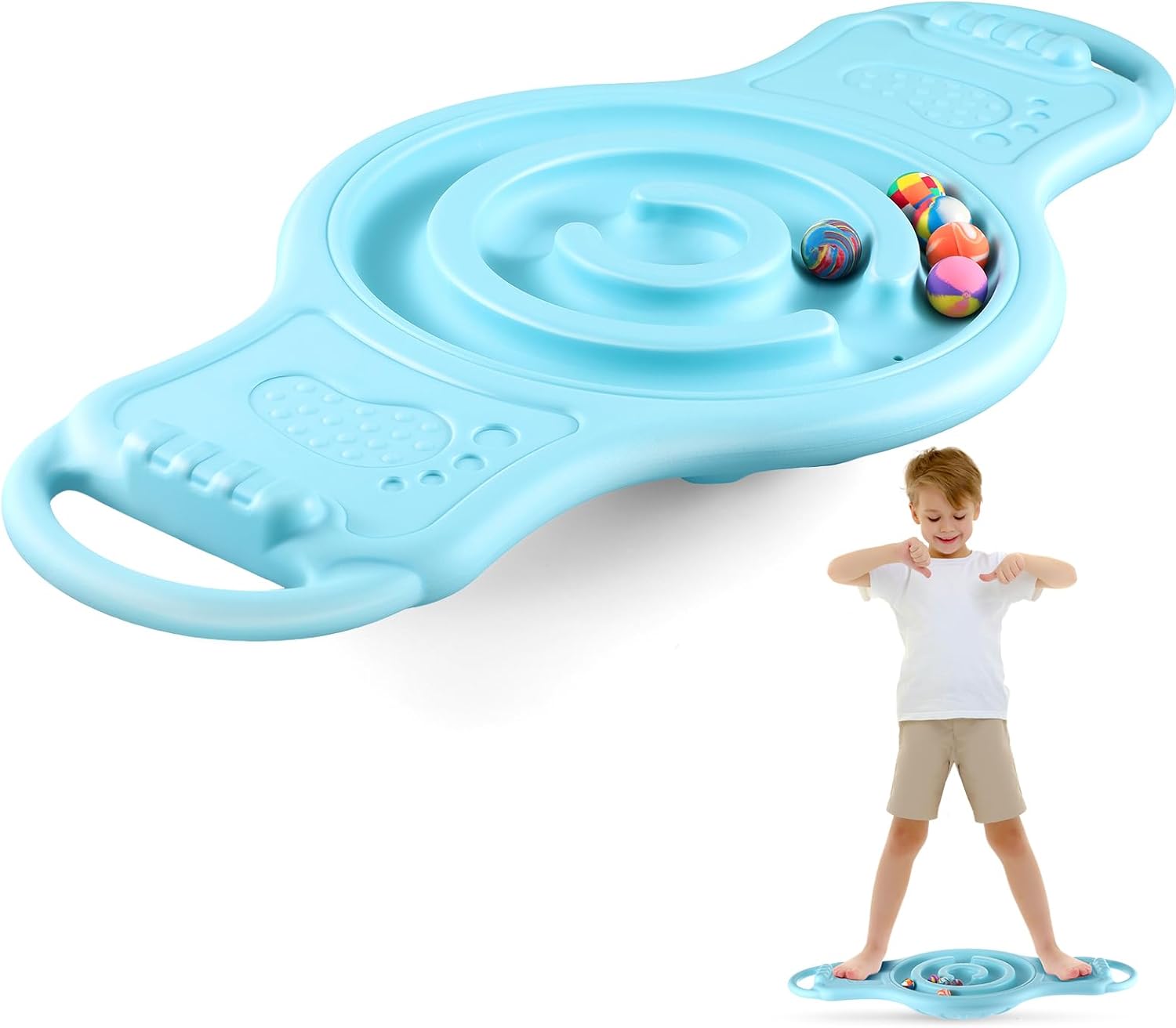 Maze Balance Board for Kids - Fun Wobble Rocker Exercise Game