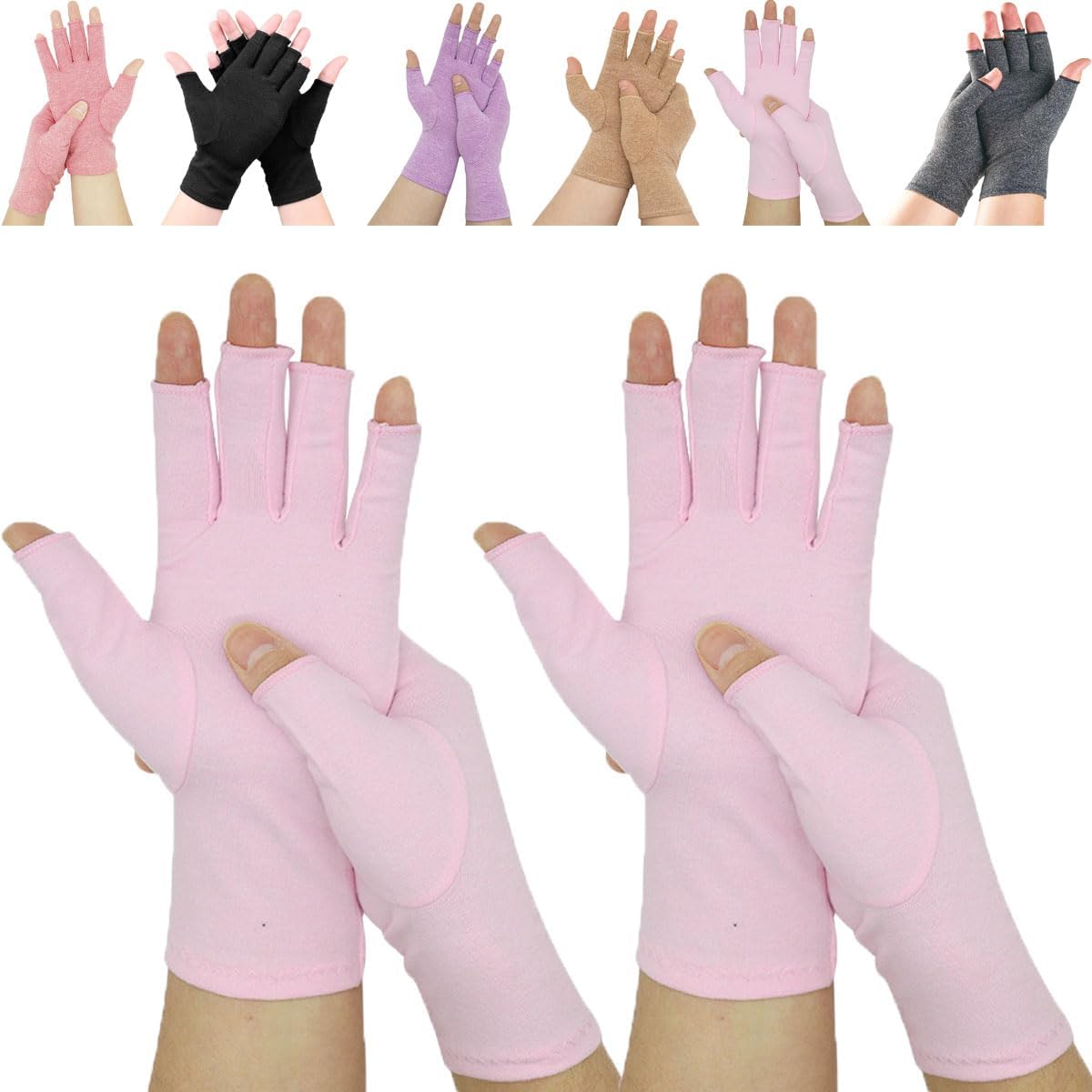 Relieve Pain with Fingerless Compression Gloves