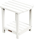 Ciokea Adirondack Outdoor Side Table, 2-Tier Sturdy Patio End Table