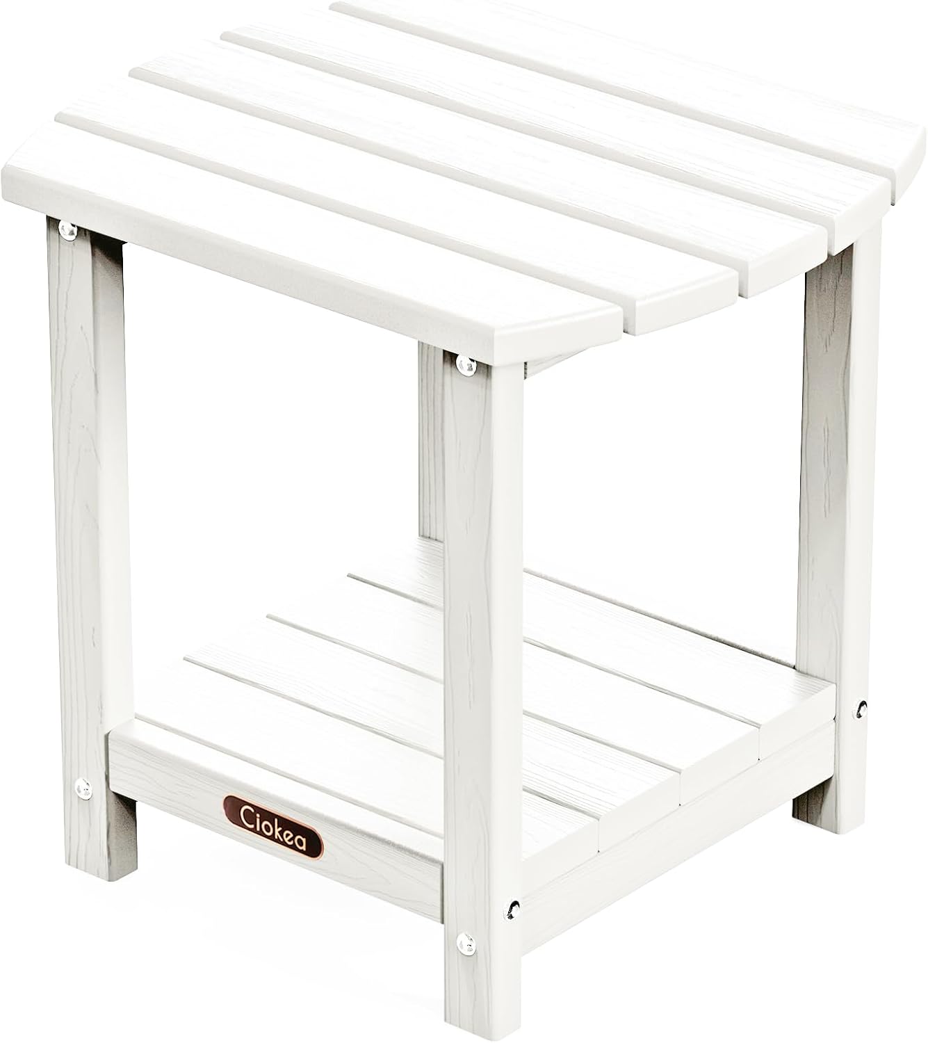 Ciokea Adirondack Outdoor Side Table for Patio and Pool Use