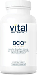 BCQ Vegan Boswellia Curcumin Quercetin Joint Support