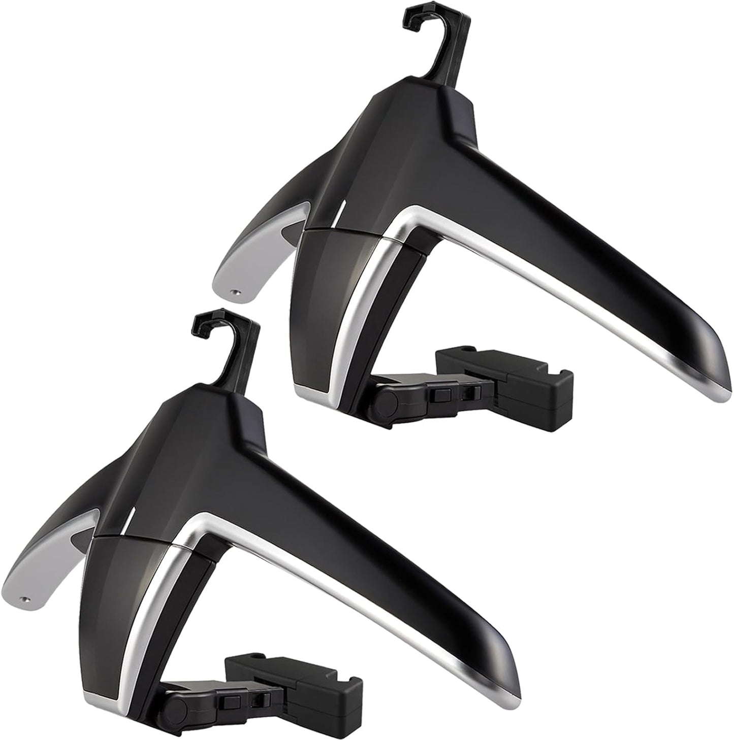 2 Pack Car Back Seat Headrest Hanger for Clothes and Bags