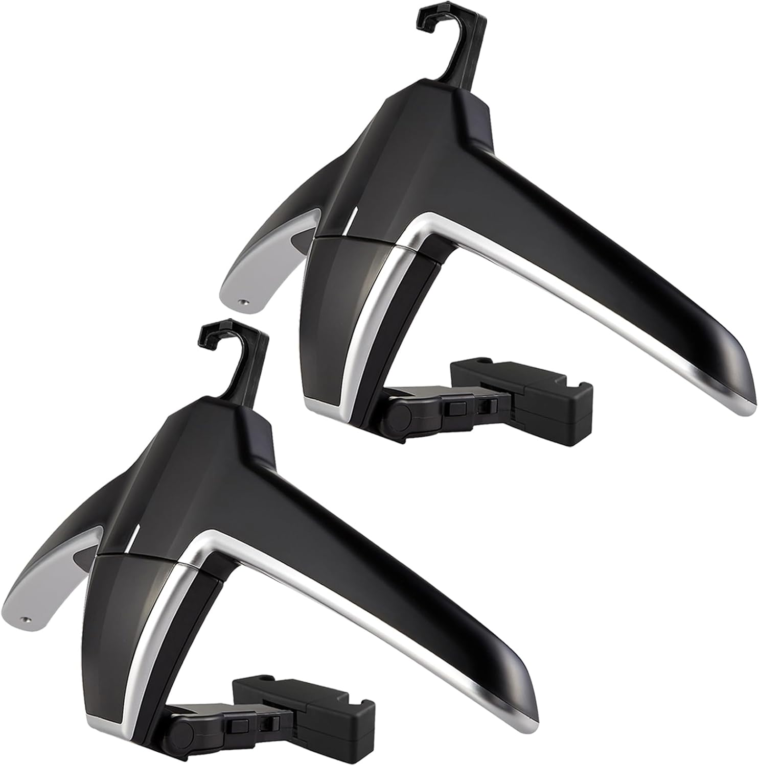 2 Pack Car Back Seat Headrest Hanger for Clothes and Bags