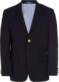 IZOD Boys Brass Button Blazer Jacket - Classic Weekend Style
