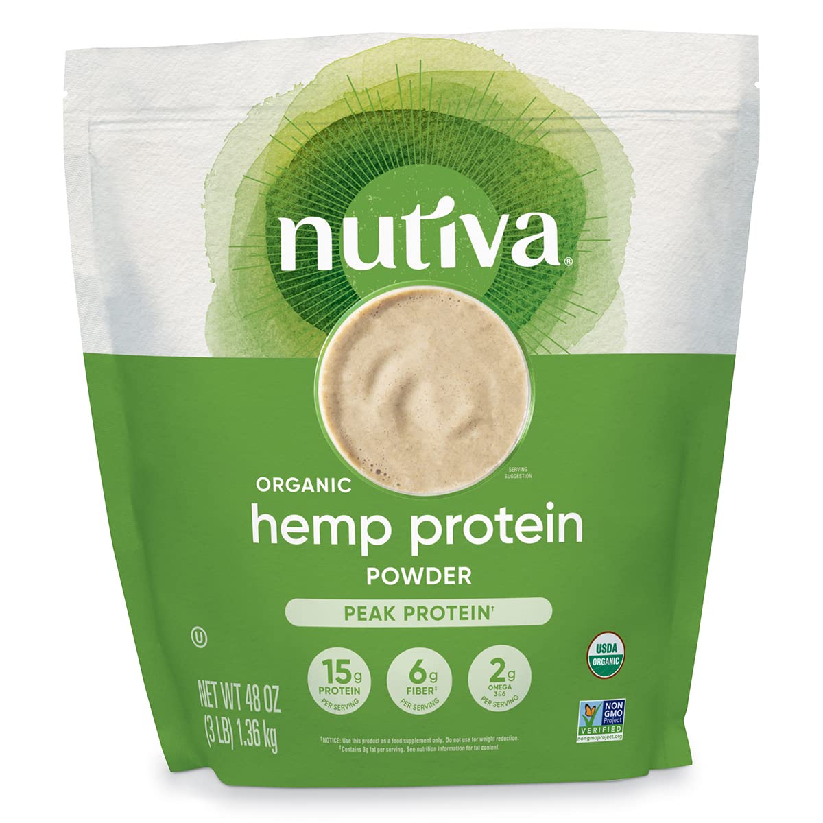 Nutiva Organic Cold-Pressed Raw Hemp Seed Protein Powder Review