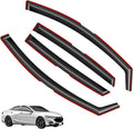 in-Channel Window Visors for Chevrolet Malibu 2016-2025 - Dark Smoke