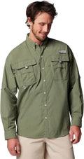 Columbia Men's PFG Bahama II Long Sleeve Shirt - UPF 30 Sun Guard