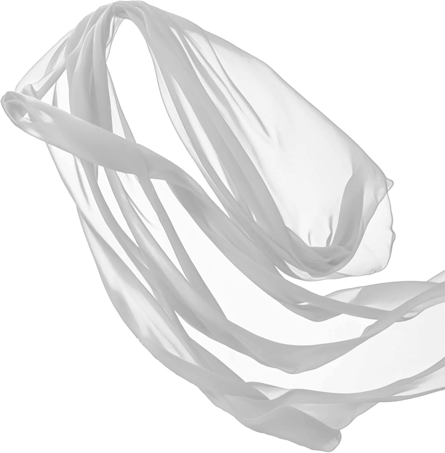 100% Polyester Chiffon Fabric - Lightweight Sheer by the Yard