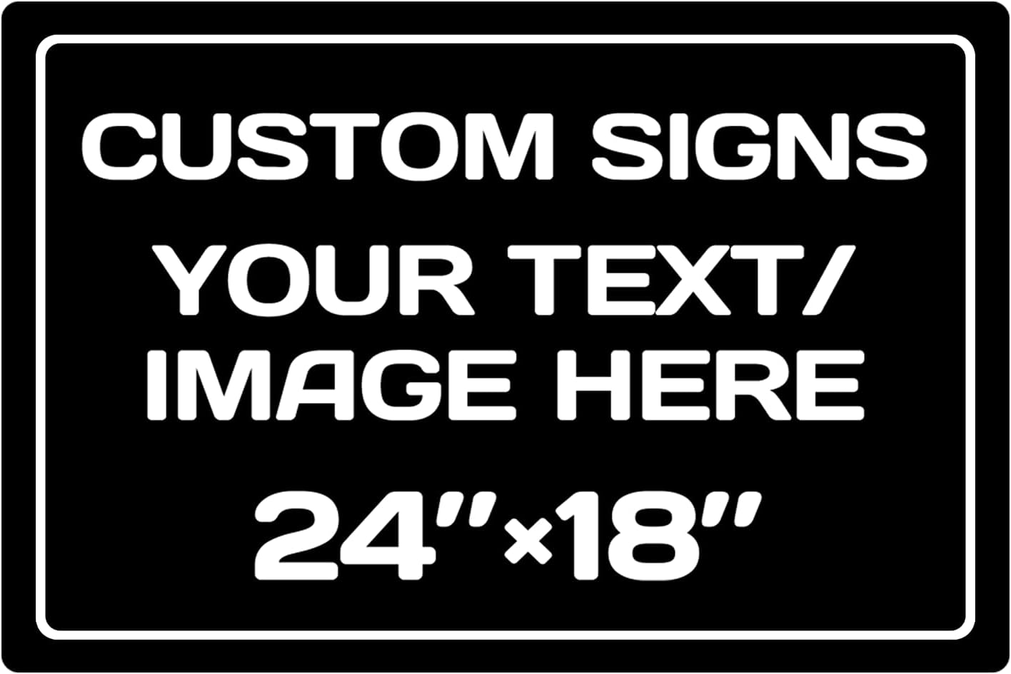 Personalized Aluminum Weatherproof Metal Signs for Any Use
