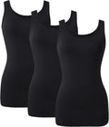 DAVID ARCHY Camisole Tops for Women Bamboo Rayon - Soft Breathable 3