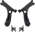 TRQ Front Lower Control Arm with Ball Joint Set for 2011-2018 Jetta