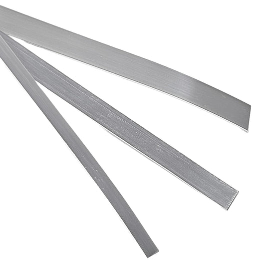 Plain Bezel Wire 999 Fine Silver Flat Strip by WIZART