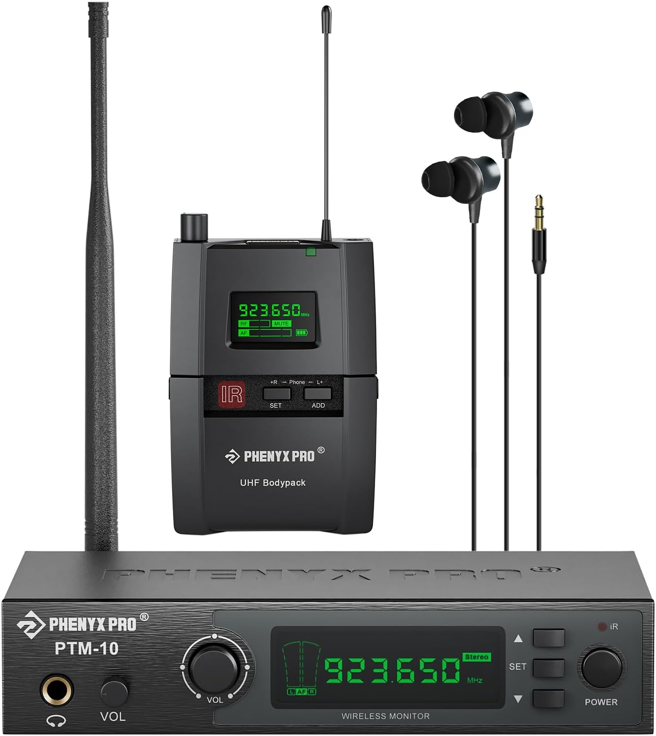 Phenyx Pro UHF Stereo Wireless In Ear Monitor System Review