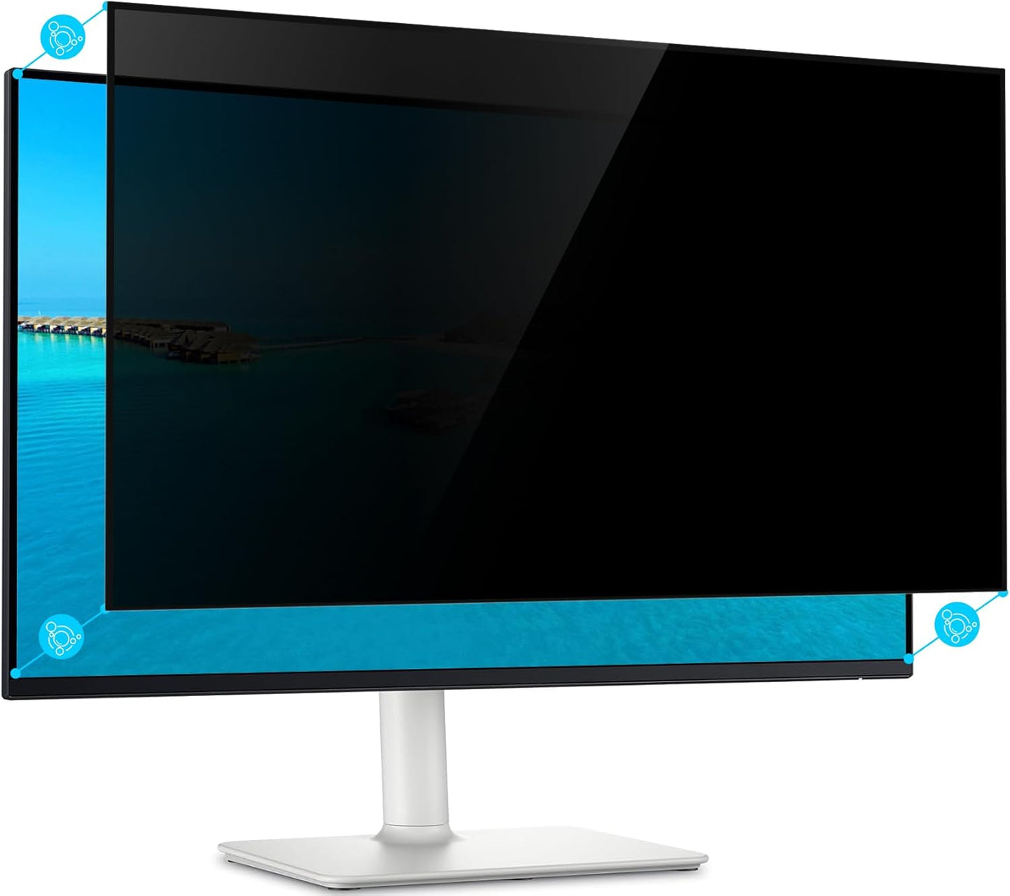 27 Inch Computer Monitor Privacy Screen for Secure Viewing