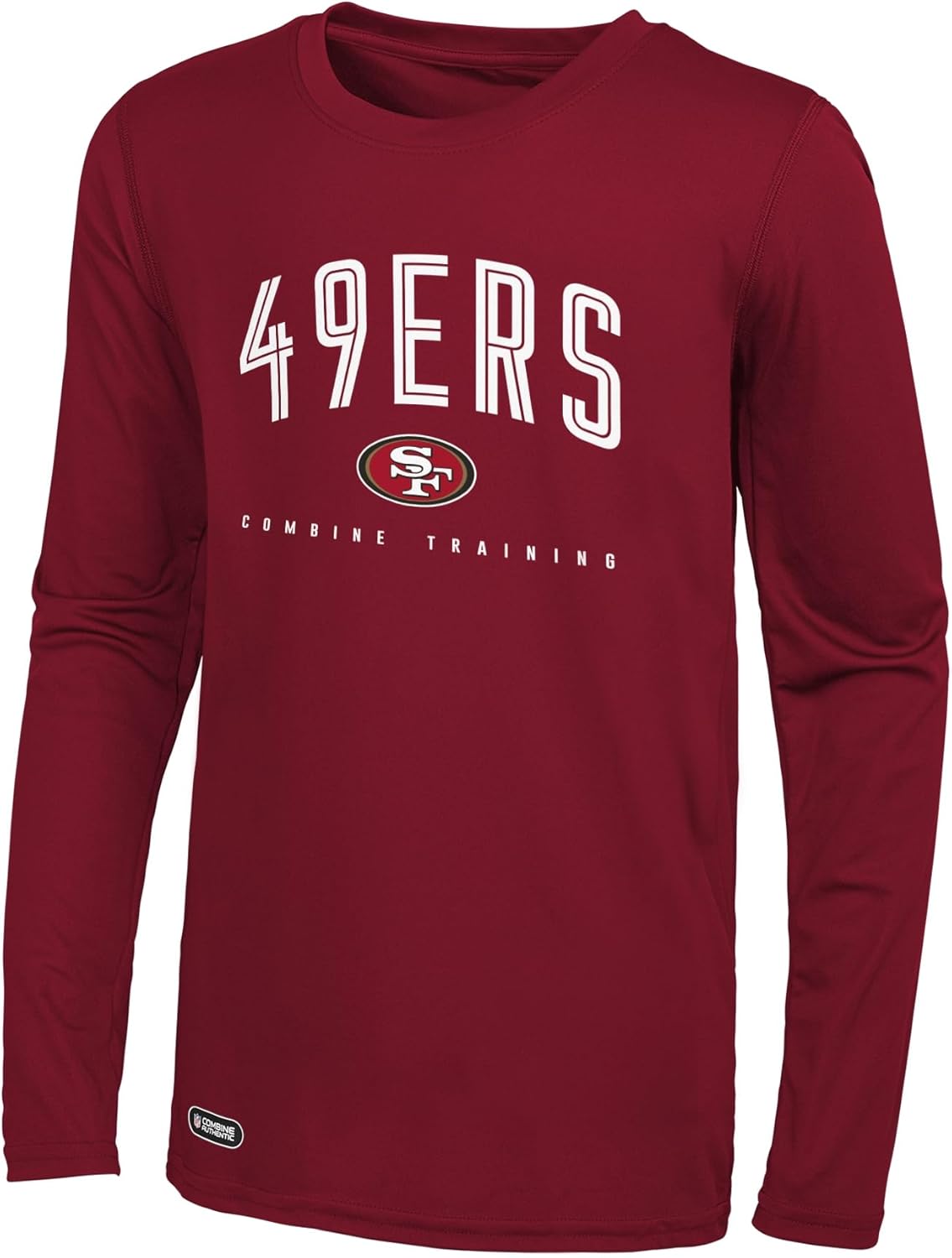 Outerstuff NFL Men's Team Color Long Sleeve Performance Tee