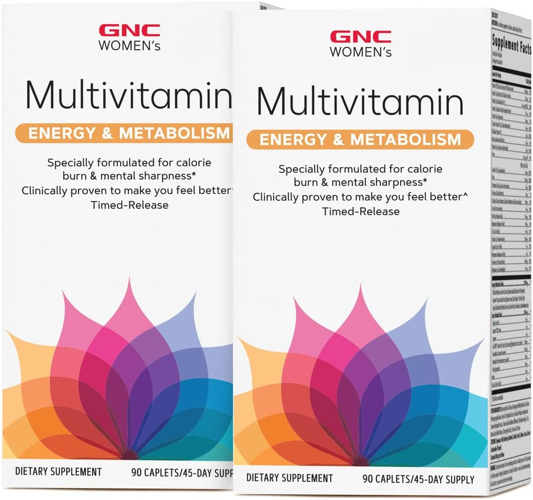 GNC Women's Multivitamin Energy & Metabolism Twin Pack Review