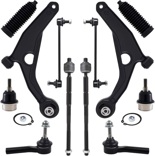 AUQDD 12Pc Front End Suspension Kit for 2009-2020 Do-dge Journey