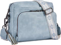 Trendy Vegan Leather Crossbody Purses for Women with Wallet