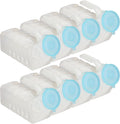Male Urinals 1000ml Spill Proof with Glow Cap - Portable 8 Pack