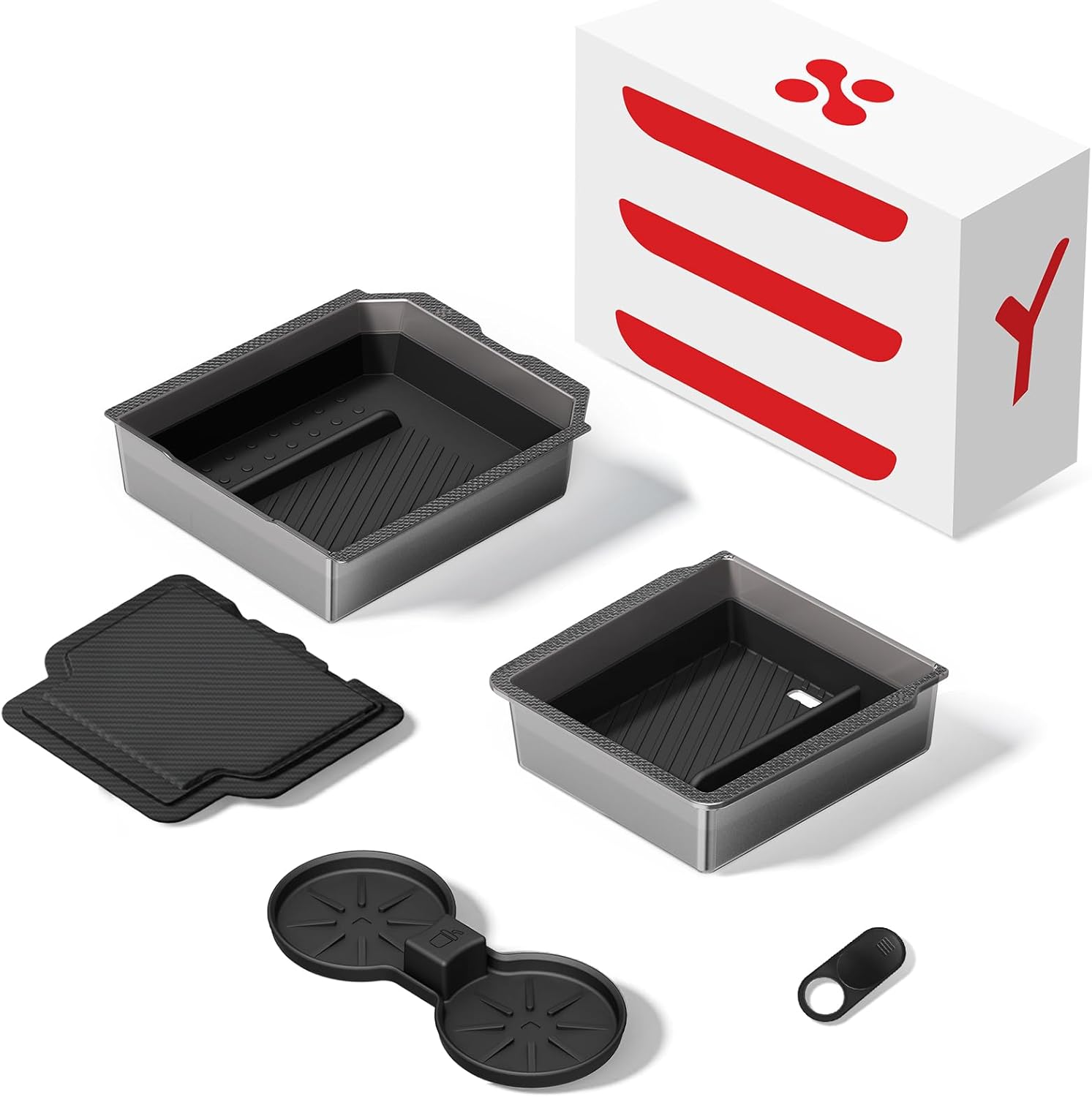 Center Console Organizer Tray for Tesla Model Y and Model 3