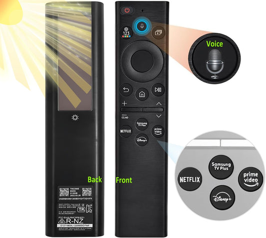 SAQVX Solar Voice Remote for Samsung TV