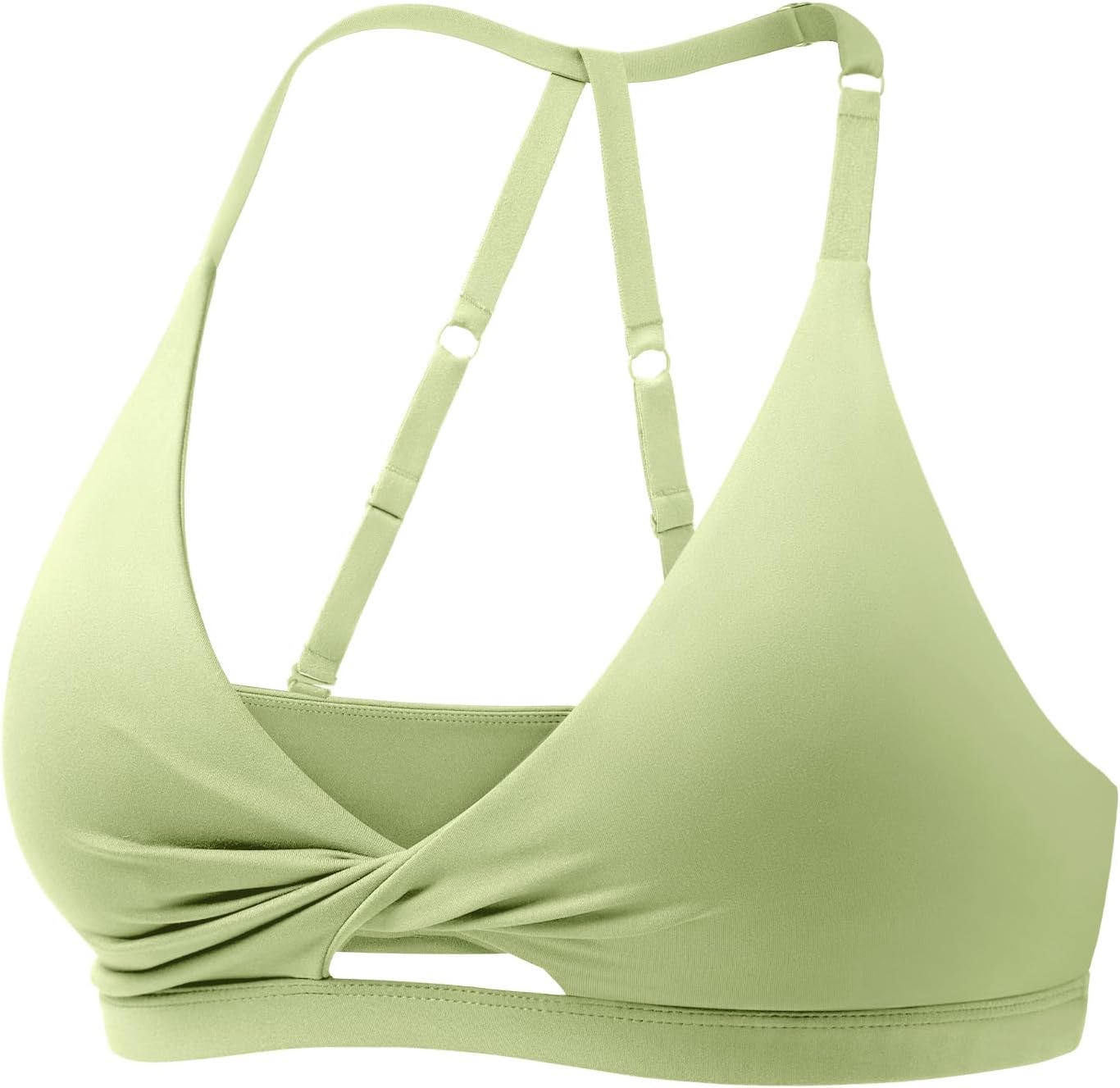 YEOREO Sports Bras for Women Open Back Workout Gym Bra
