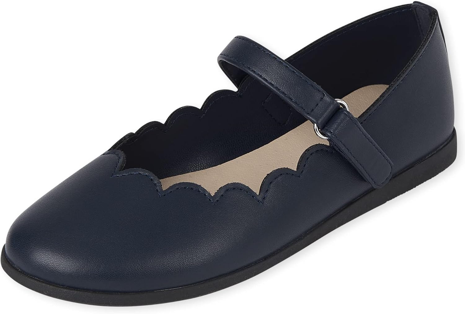 Comfortable Closed Toe Maryjane Flats for Girls Shoes 6ft