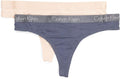 Calvin Klein Motive Cotton Multipack Thong Panty 2 Pack - Everyday