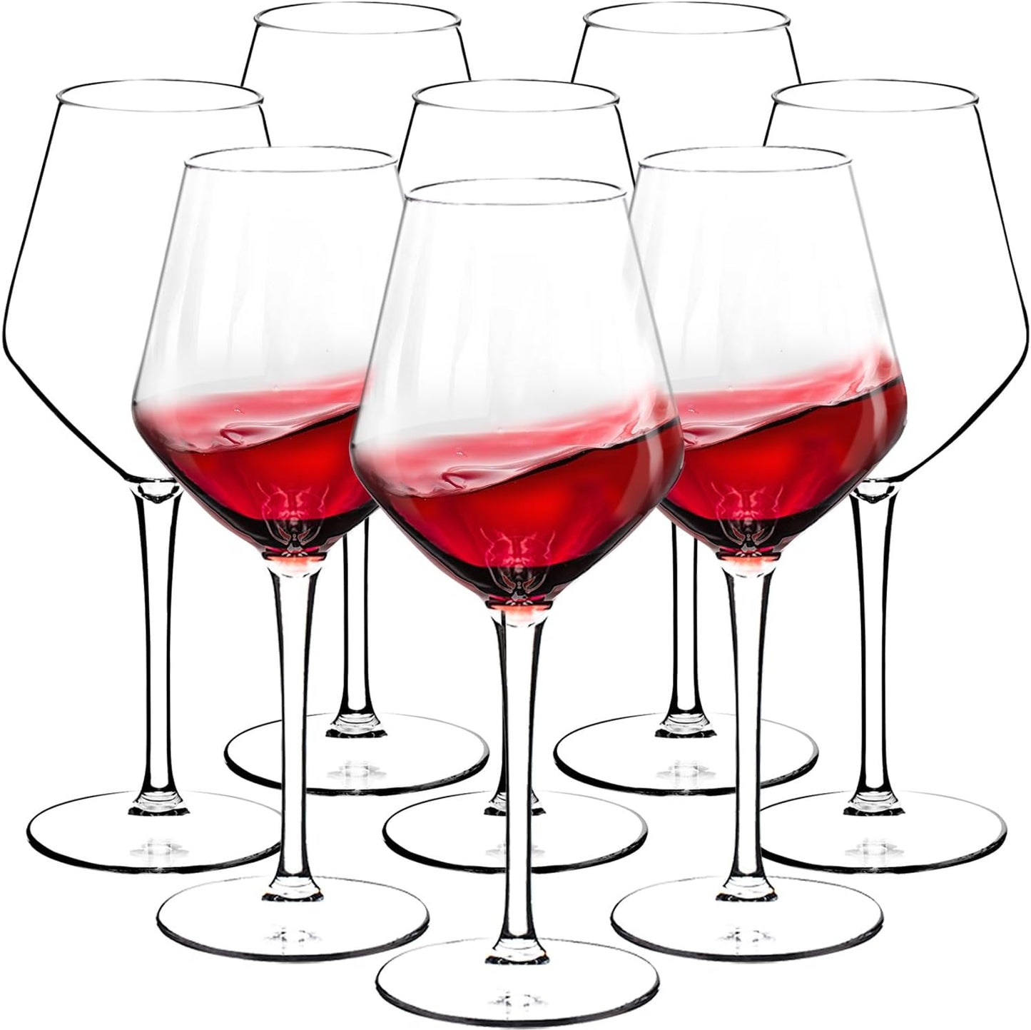 Unbreakable Plastic Wine Glasses Set of 8 for Every Occasion