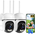 Security Camera Outdoor Wired 2K PTZ - Color Night Vision