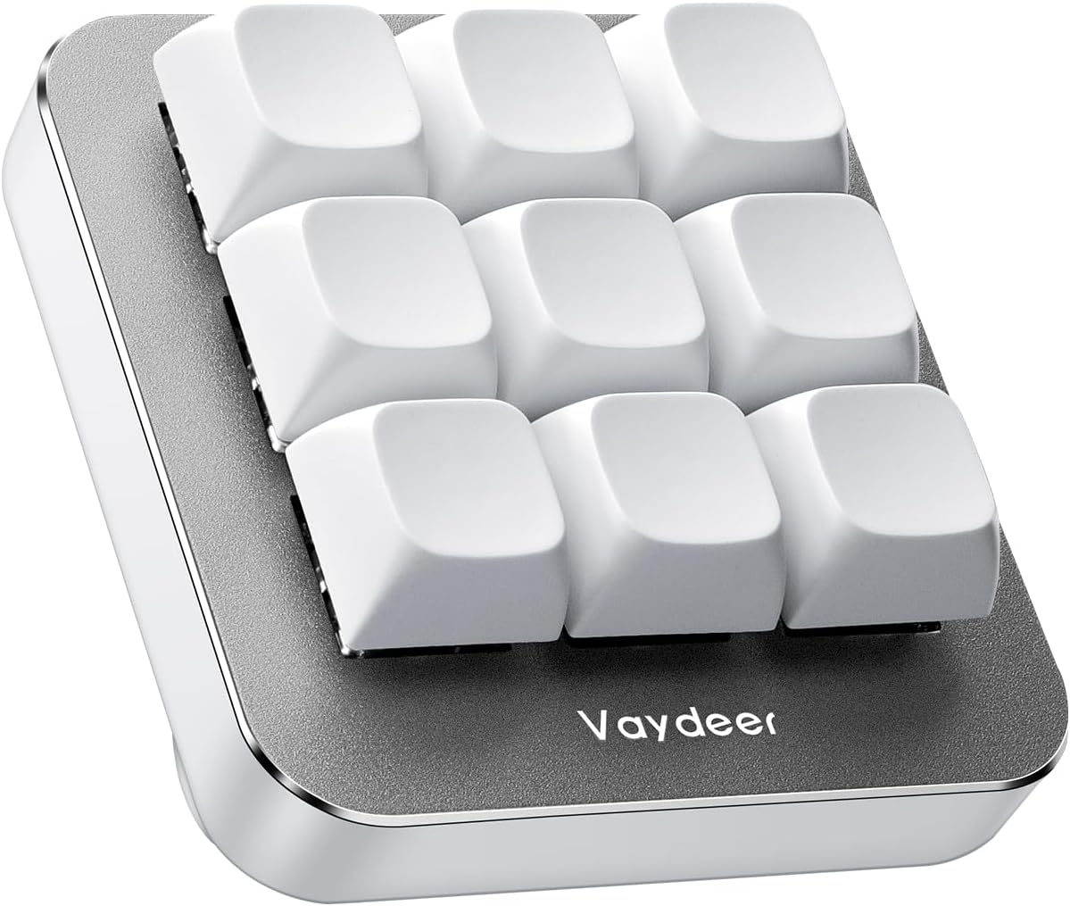 Vaydeer One-Handed Mechanical Keyboard with 9 Programmable Keys