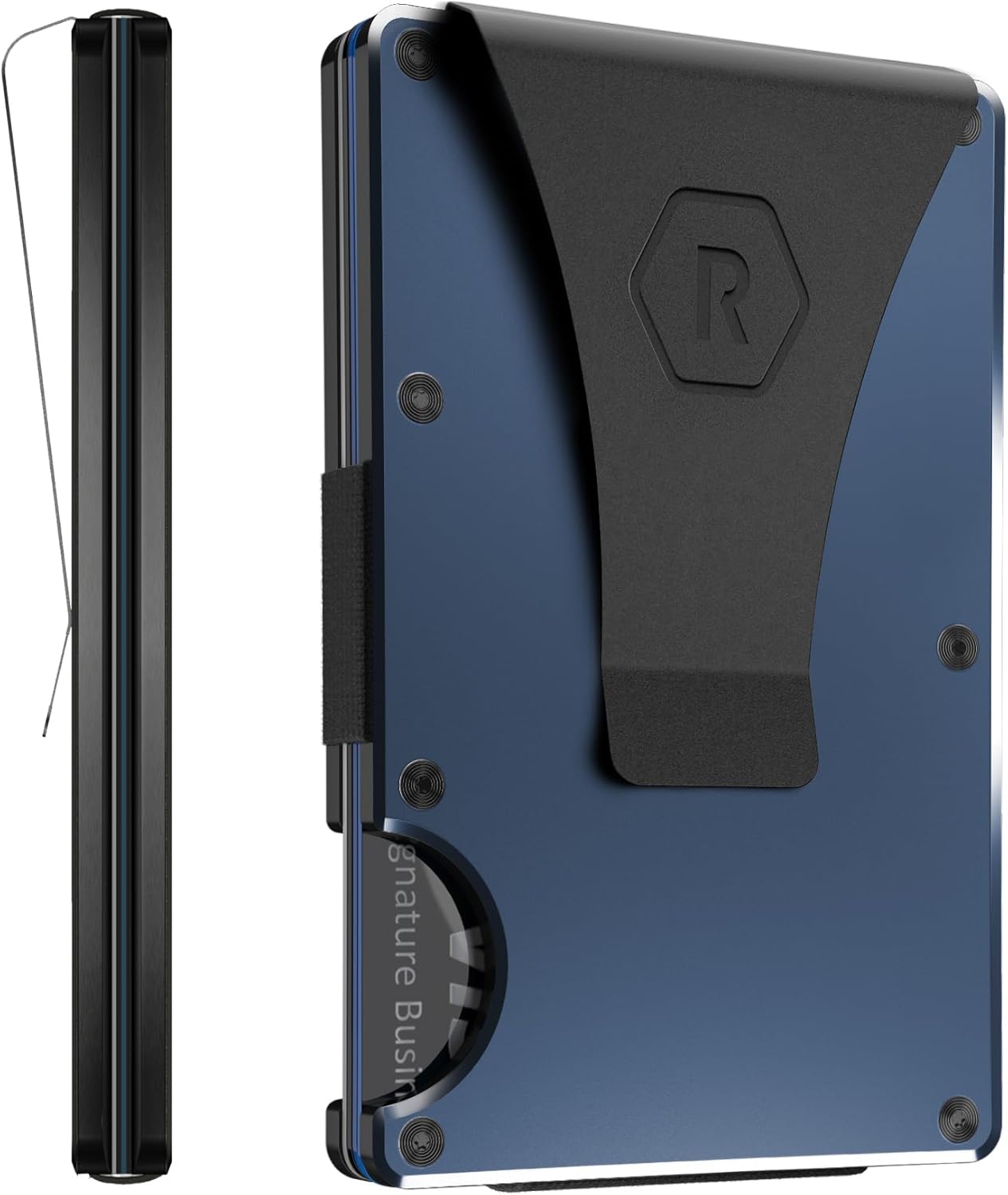 The Ridge Wallet for Men - Slim RFID Protected Front Pocket Wallet