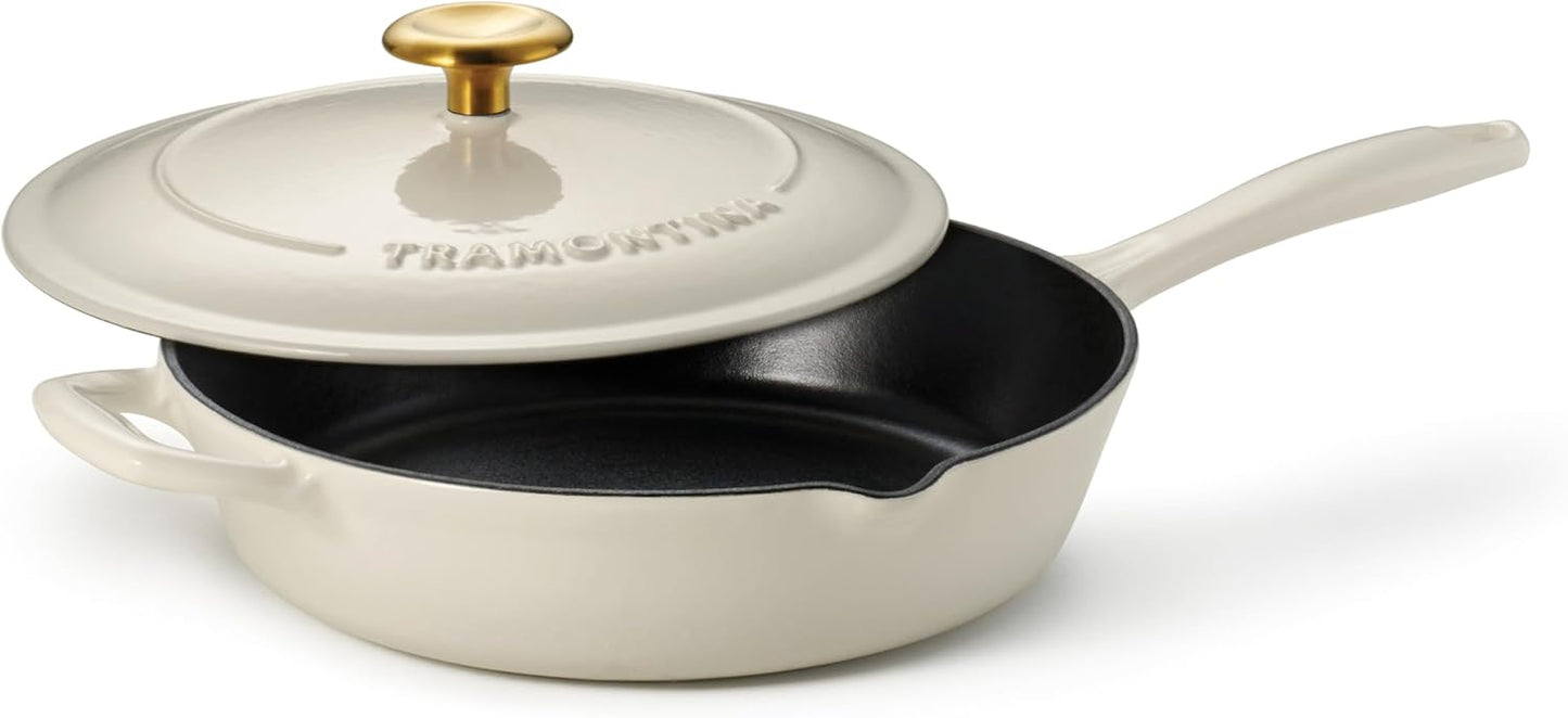 Tramontina Bestow Enameled Cast Iron Skillet with Lid Review