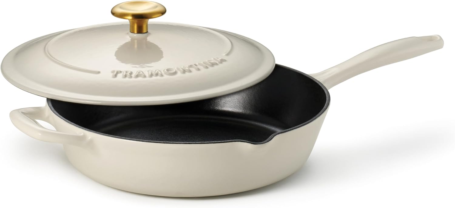 Tramontina Bestow Enameled Cast Iron Skillet with Lid Review