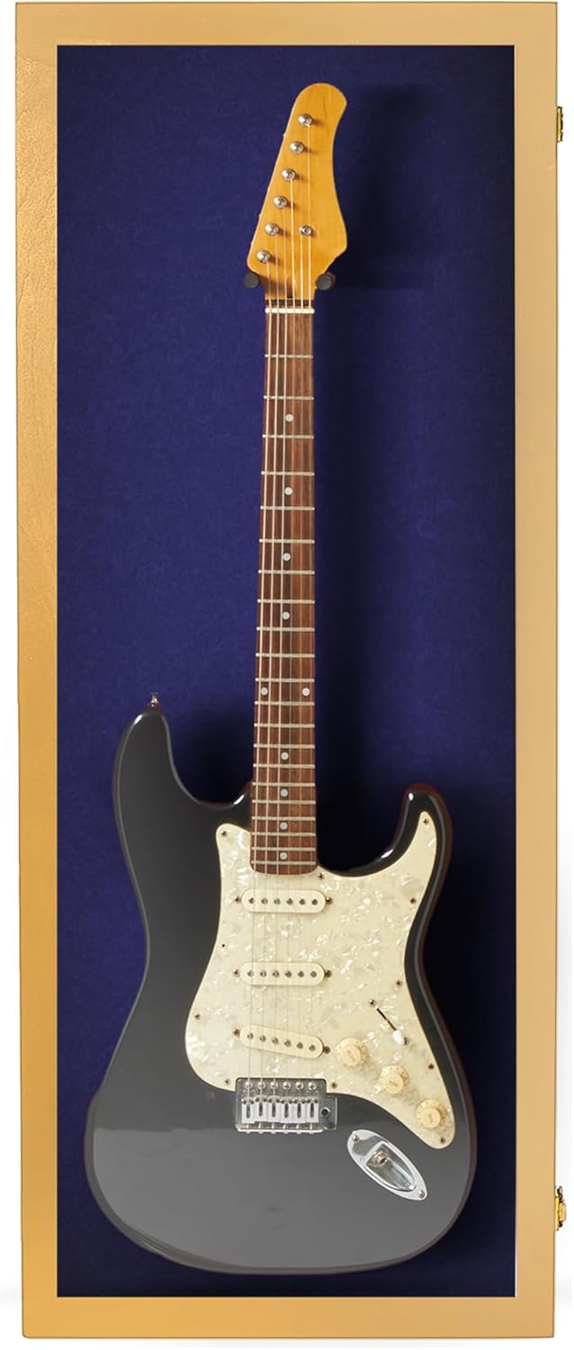 Premium Electric Guitar Wall Mount Display Case