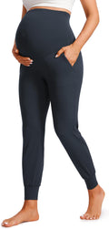 Butterluxe Maternity Joggers 27in - Ultra Soft High Rise Pockets