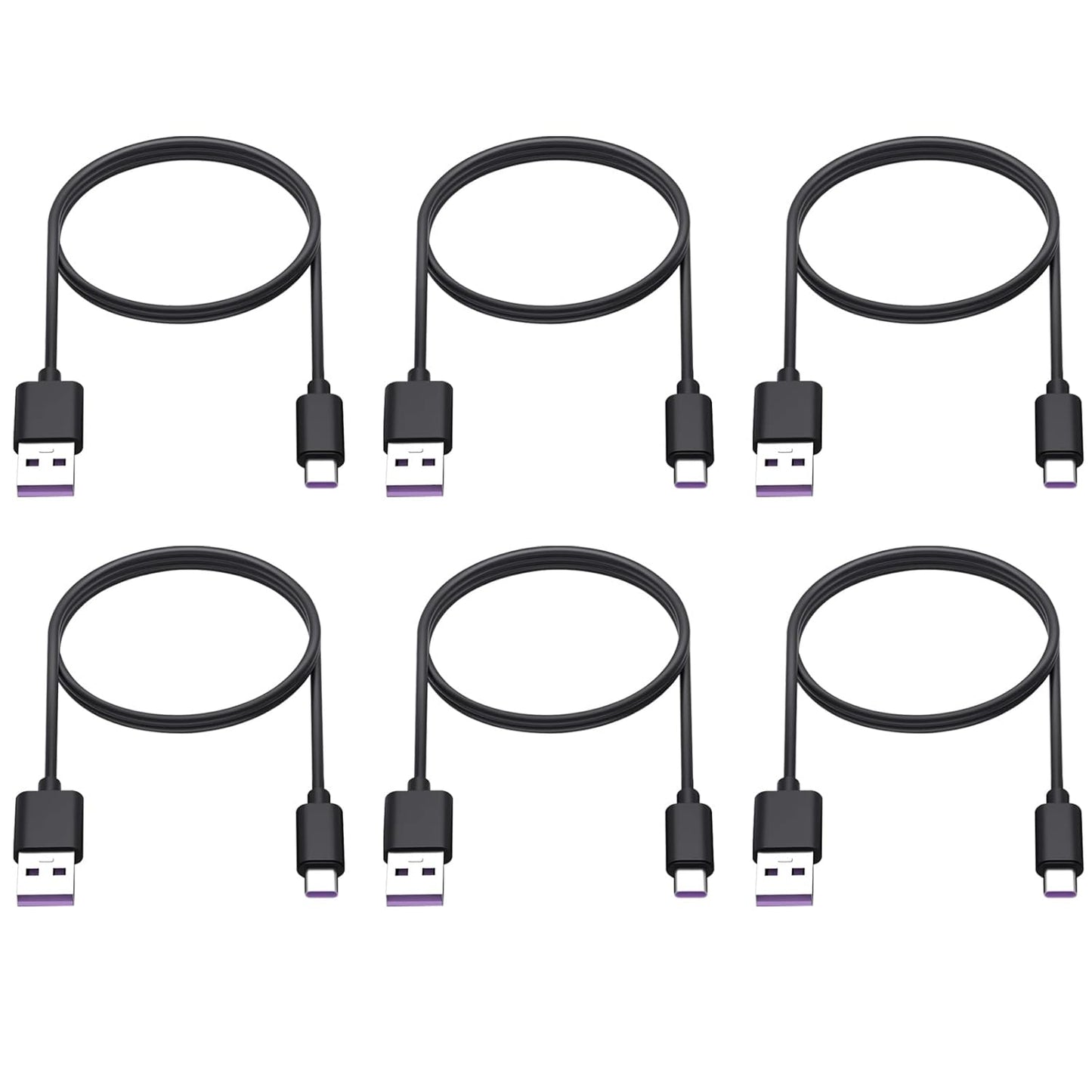 Fast Charging 6-Pack USB-C Cables by Smays