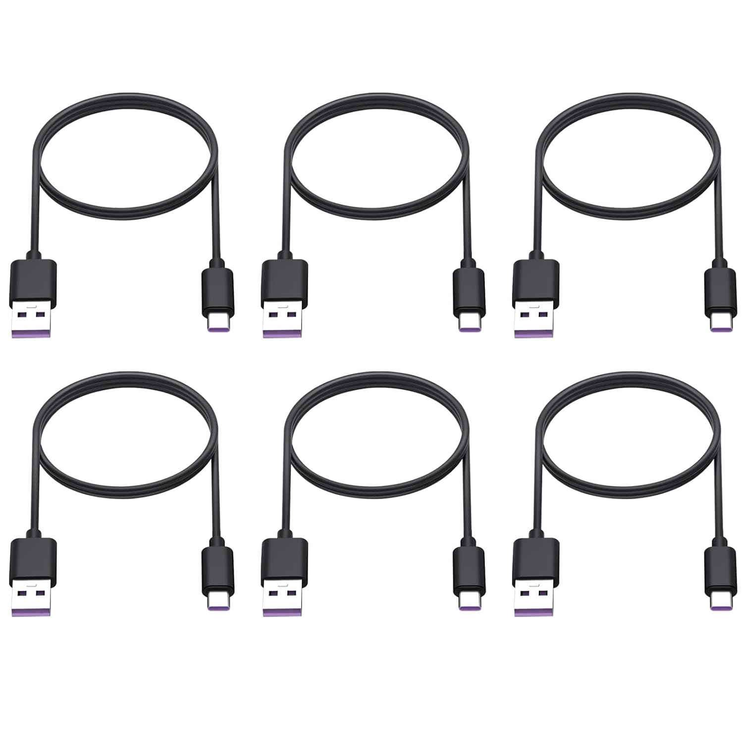 Fast Charging 6-Pack USB-C Cables by Smays
