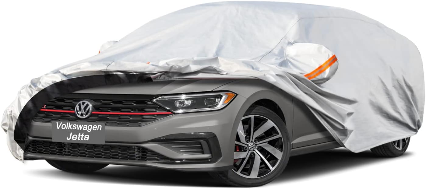 Custom Fit 6 Layer Car Cover for Volkswagen Jetta (2005-2025)