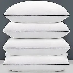 Queen Size Bed Pillows for Sleeping Set of 4 for Comfort