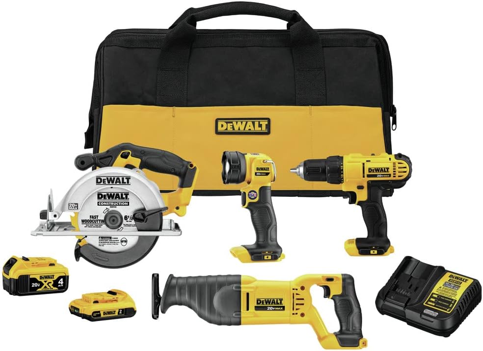 DEWALT 20V MAX Power Tool Combo Kit for Ultimate Performance