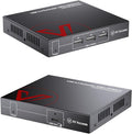 USB 3.0 Extender Over Ethernet Cat6a/7 - 4 Port USB-C Receiver