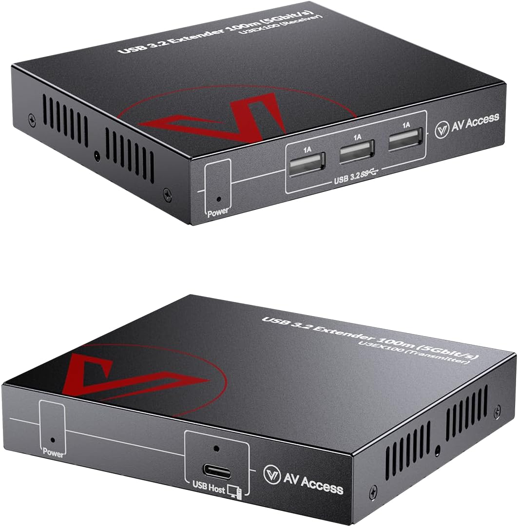AV Access USB 3.0 Extender Over Ethernet for Long Distance Use