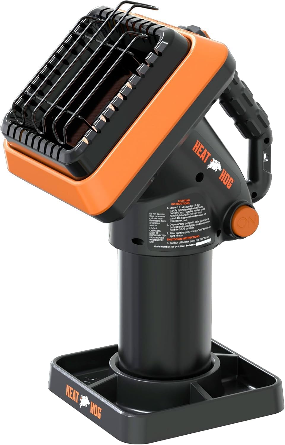 Heat Hog 4,000 BTU Portable Propane Radiant Space Heater