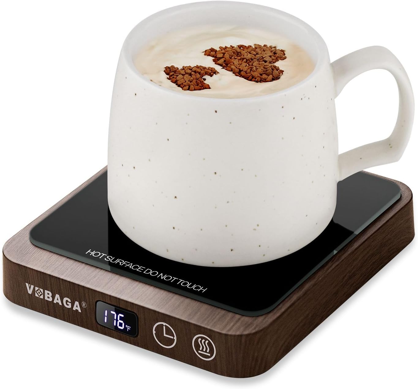 5 Settings: VOBAGA Coffee & Candle Warmer