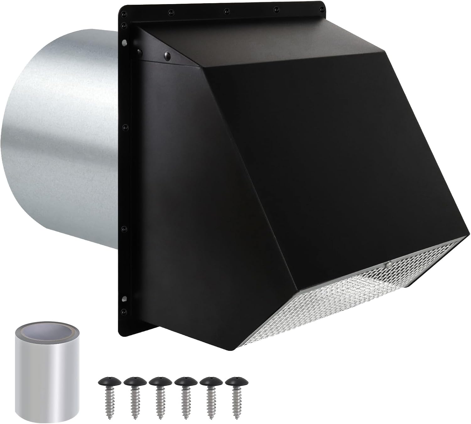 12 Inch Wall Vent Hood Exhaust Cap for Efficient Air Exhaust